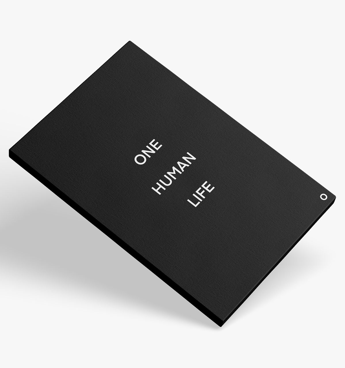 Cost of - Canvas - One Human Life - Black - Image 3