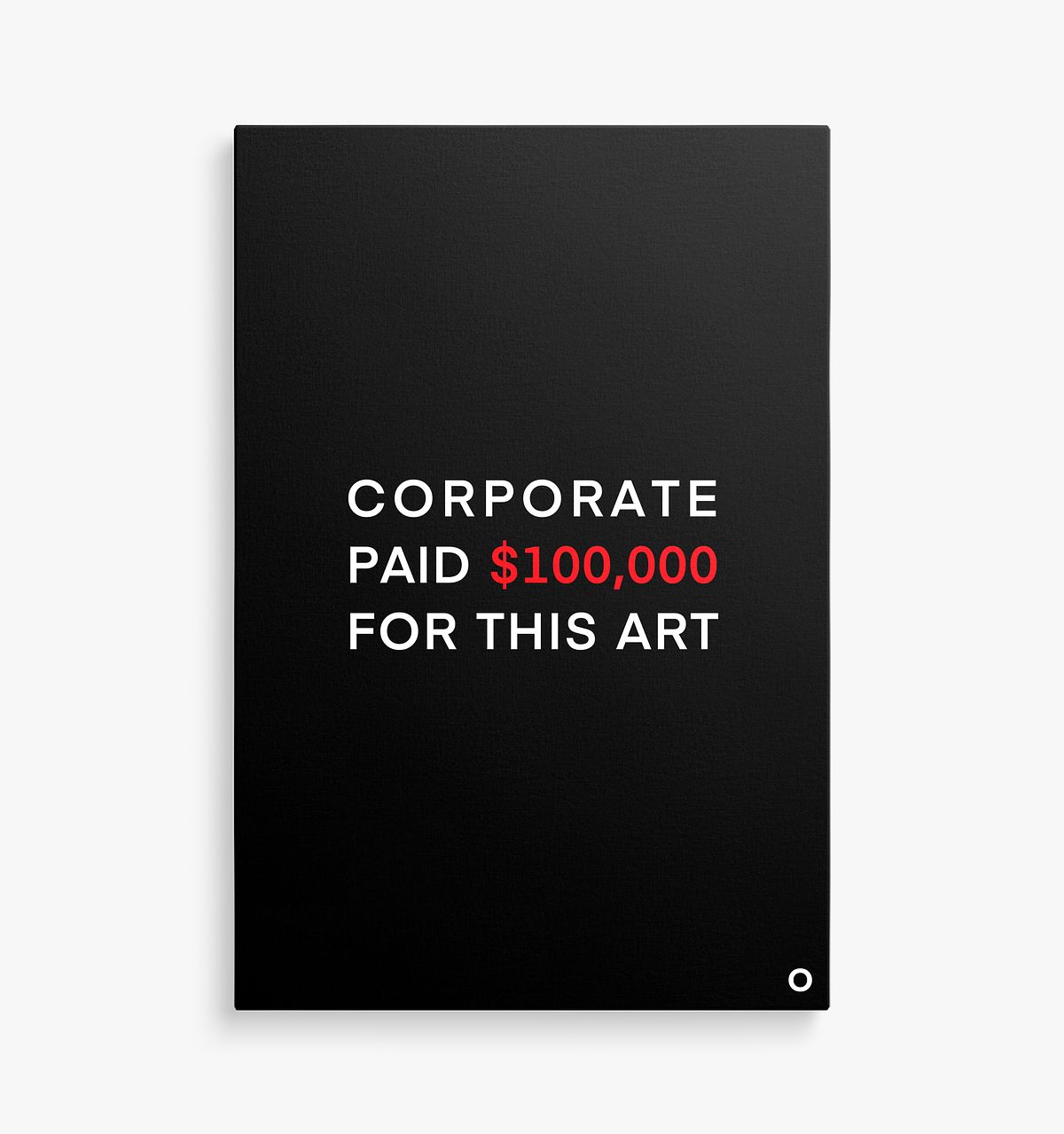 Paid for by - Canvas - Corporate - Black