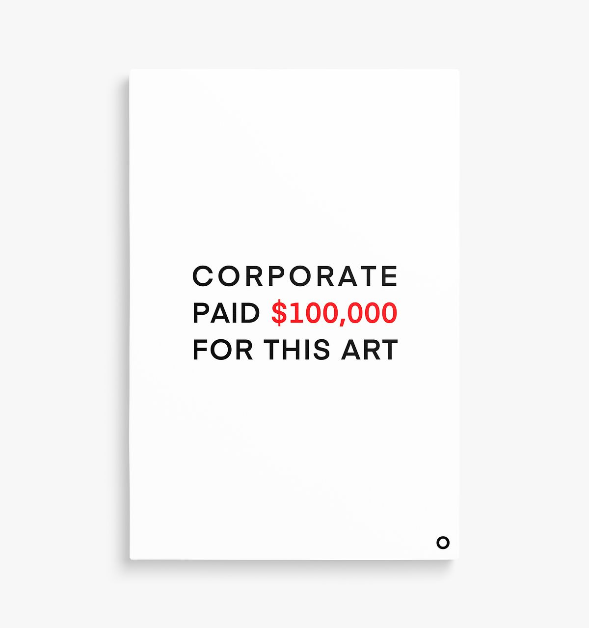 Paid for by - Canvas - Corporate - White