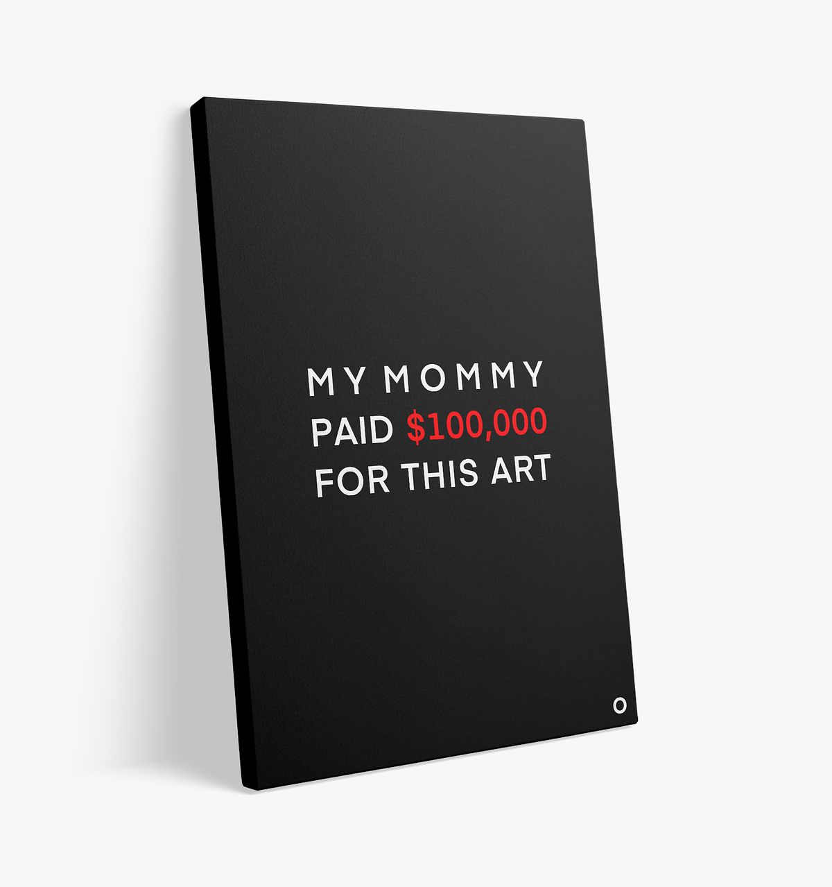 Paid for by - Canvas - Mommy - Black - Image 2