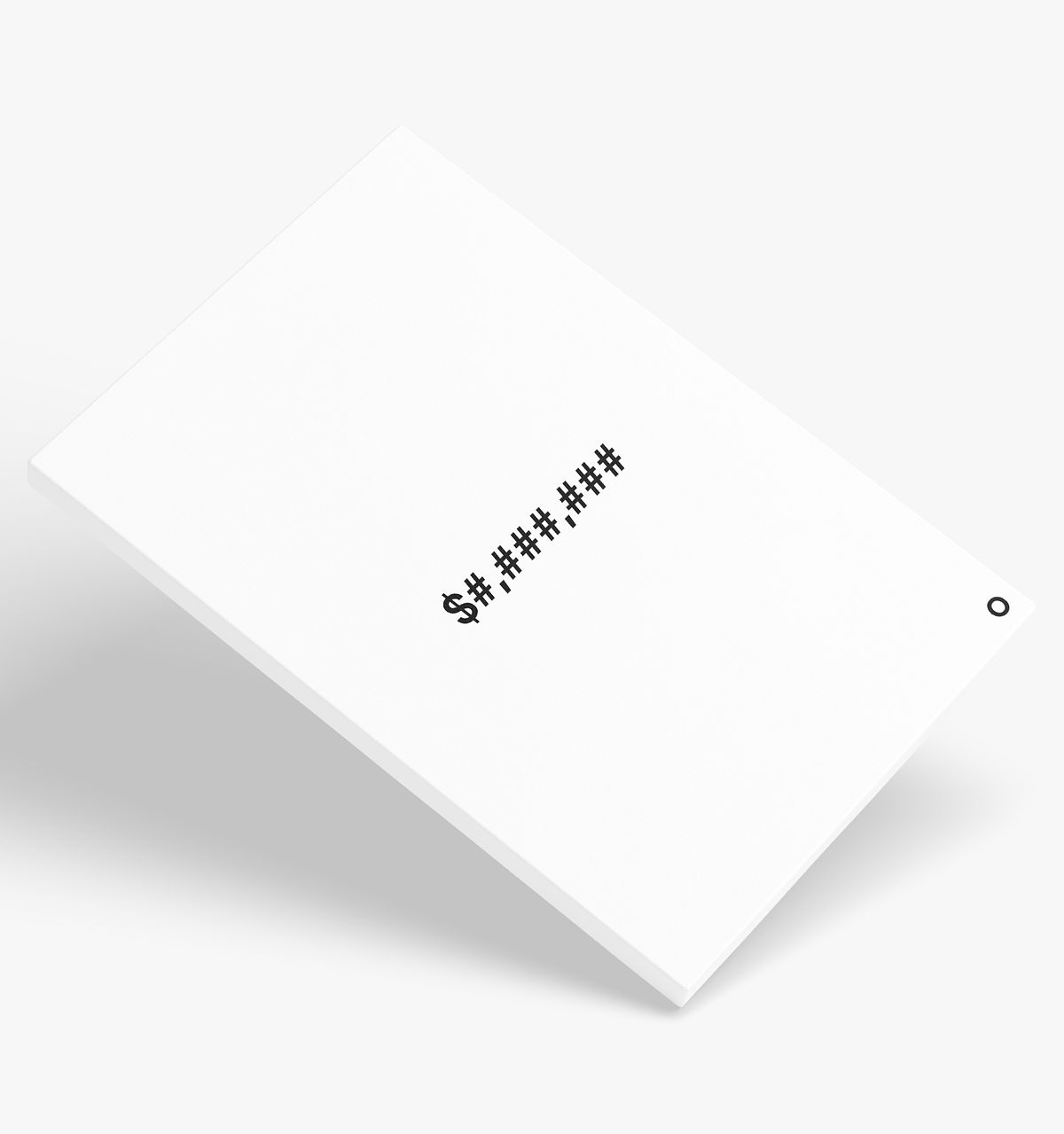 Price Up Front - Canvas - $Custom - White - Image 3